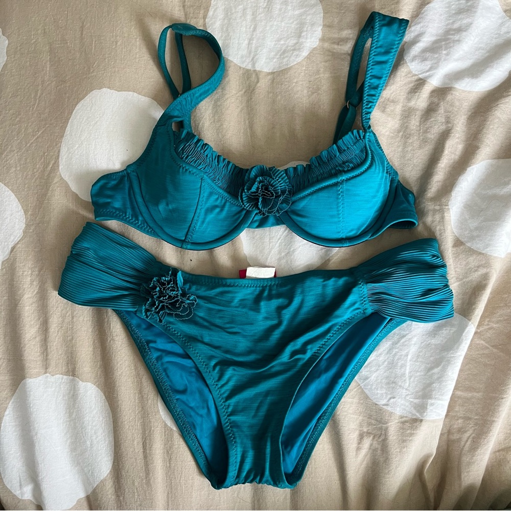 Betsey Johnson Floral Bikini